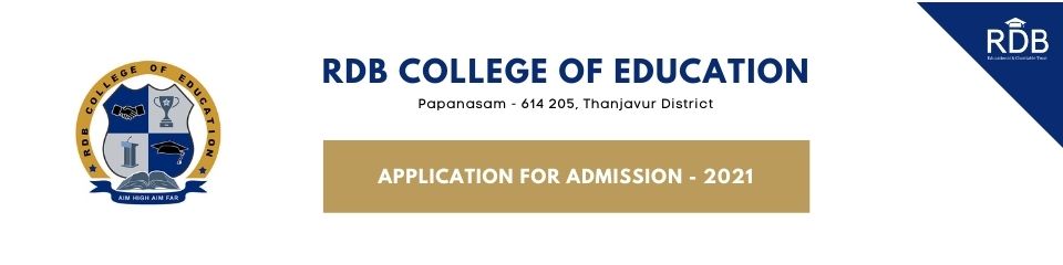 Apply - RDB College Of Education